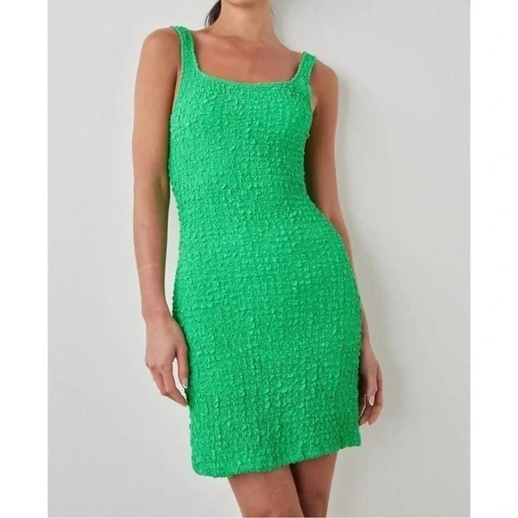 Rails Green Mini Dress - Picture 4 of 8